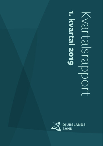 Thumbnail Djurslands Bank A/S Quarterly Report 2019-q1