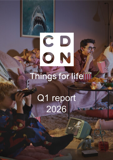 Miniature CDON AB Rapport trimestriel 2026-q1