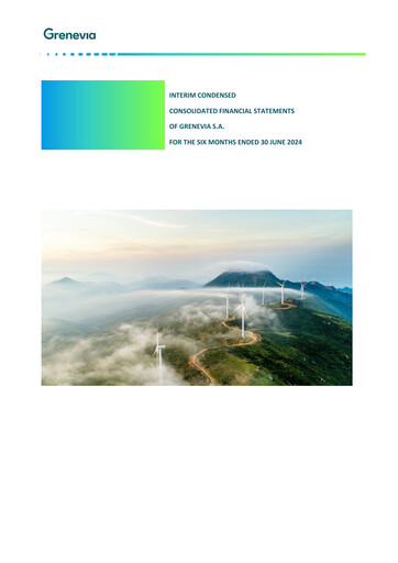 Thumbnail Grenevia Half-year Report 2024-h1