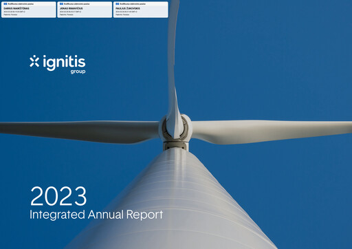 Thumbnail AB Ignitis grupe Annual Report 2023