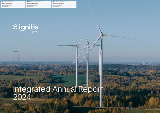 Thumbnail AB Ignitis grupe Annual Report 2024