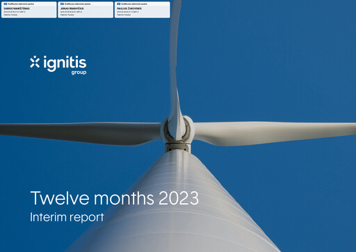Thumbnail AB Ignitis grupe Financial Report 2023
