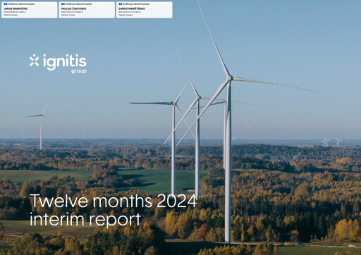 Thumbnail AB Ignitis grupe Financial Report 2024