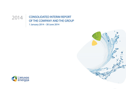 Thumbnail AB Ignitis grupe Half-year Report 2014-h1