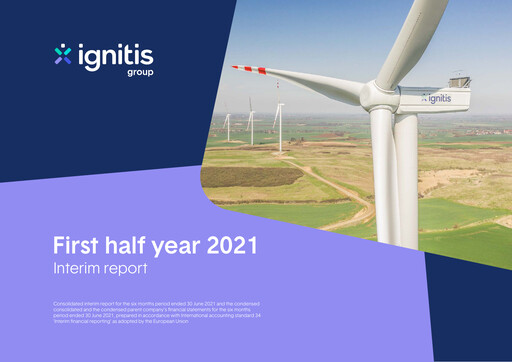 Thumbnail AB Ignitis grupe Half-year Report 2021-h1