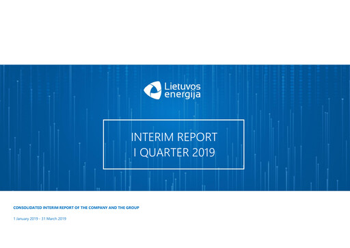 Thumbnail AB Ignitis grupe Quarterly Report 2019-q1