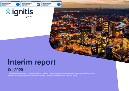 Thumbnail AB Ignitis grupe Quarterly Report 2020-q1