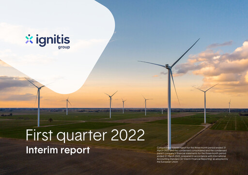 Thumbnail AB Ignitis grupe Quarterly Report 2022-q1