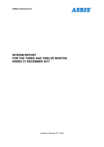 Miniature ASBISc Enterprises Rapport trimestriel 2017-q4