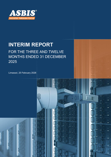 Miniature ASBISc Enterprises Rapport trimestriel 2025-q4