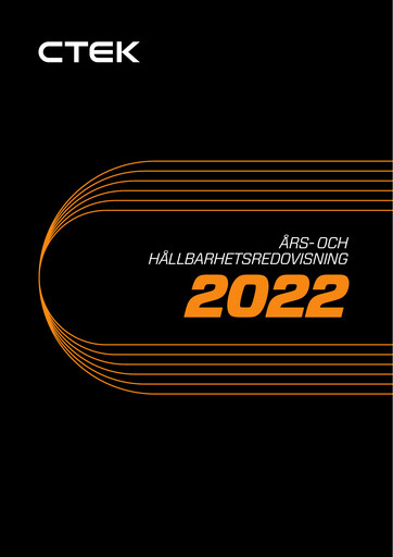 Miniature CTEK AB Rapport annuel 2022
