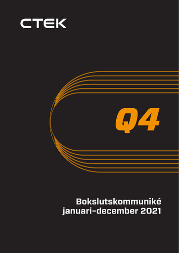 Thumbnail CTEK AB Quarterly Report 2021-q4
