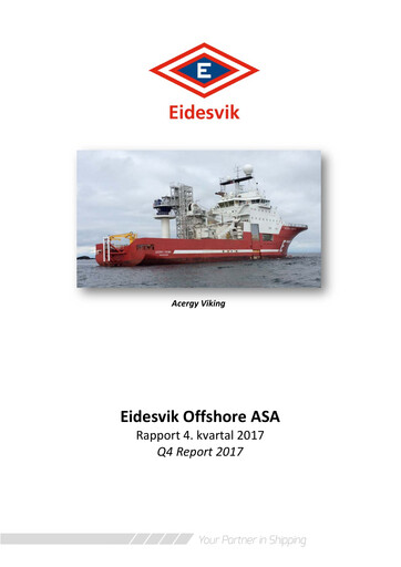 Thumbnail Eidesvik Offshore Financial Report 2017
