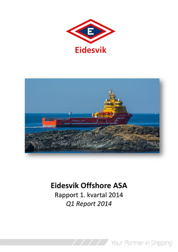Thumbnail Eidesvik Offshore Quarterly Report 2014-q1