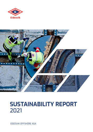 Thumbnail Eidesvik Offshore Sustainability Report 2021