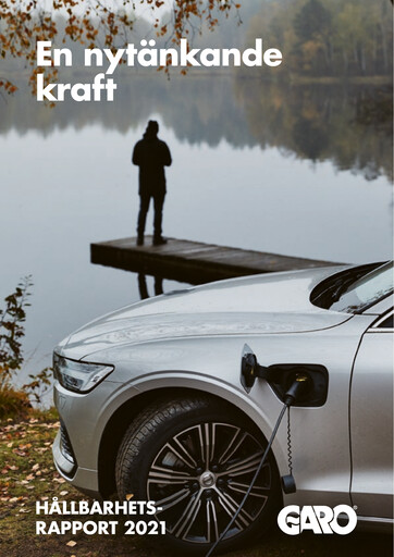 Thumbnail Garo Aktiebolag Sustainability Report 2021