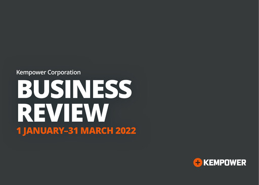 Thumbnail Kempower Quarterly Report 2022-q1