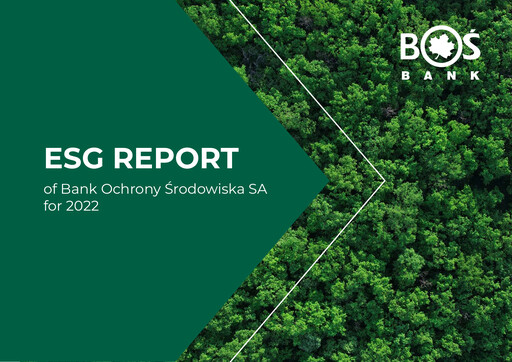 Thumbnail Bank Ochrony Srodowiska ESG Report 2022