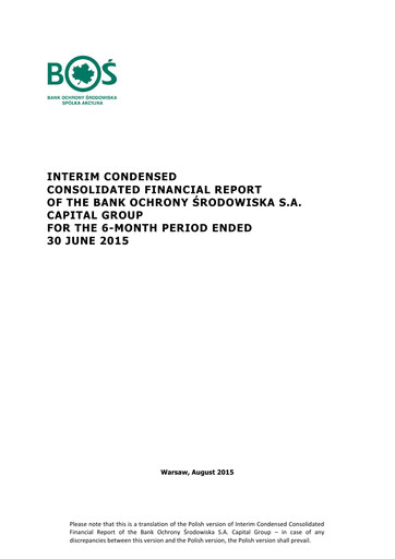 Thumbnail Bank Ochrony Srodowiska Half-year Report 2015-h1