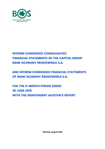 Thumbnail Bank Ochrony Srodowiska Half-year Report 2019-h1