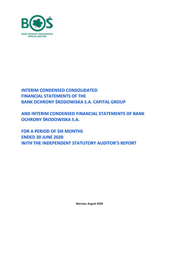 Thumbnail Bank Ochrony Srodowiska Half-year Report 2020-h1