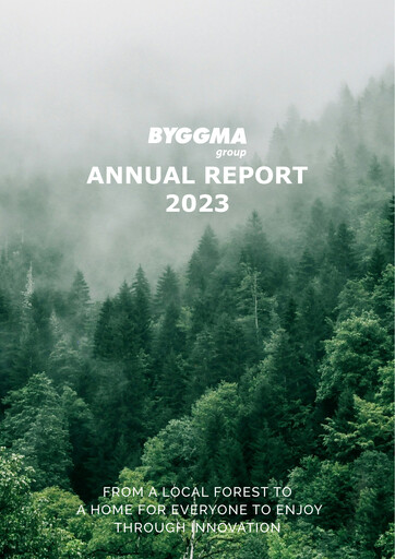 Thumbnail Byggma ASA Annual Report 2023