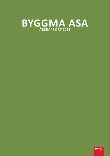 Thumbnail Byggma ASA Annual Report 2018