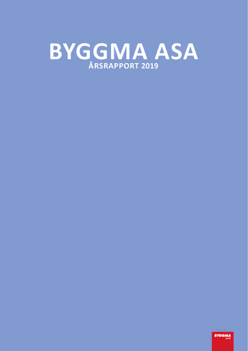 Thumbnail Byggma ASA Annual Report 2019