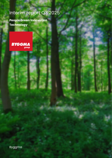 Thumbnail Byggma ASA Quarterly Report 2025-q3