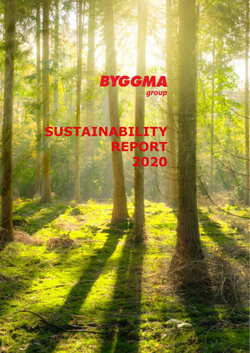 Thumbnail Byggma ASA Sustainability Report 2020