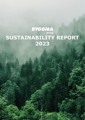 Thumbnail Byggma ASA Sustainability Report 2023