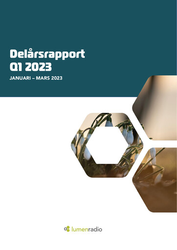 Thumbnail LumenRadio Quarterly Report 2023-q1