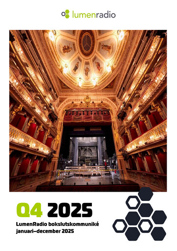 Thumbnail LumenRadio Quarterly Report 2025-q4