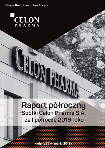 Vorschaubild Celon Pharma Halbjahresbericht 2019
