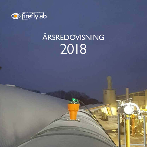 Thumbnail Firefly AB Annual Report 2018