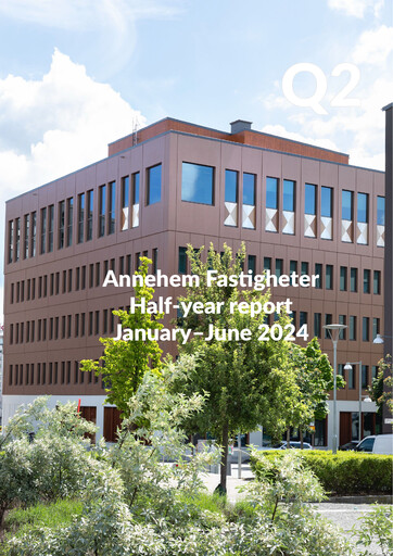 Thumbnail Annehem Fastigheter Half-year Report 2024-h1