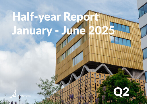 Thumbnail Annehem Fastigheter Half-year Report 2025-h1