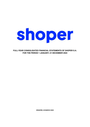 Thumbnail Shoper Financial Statement 2024