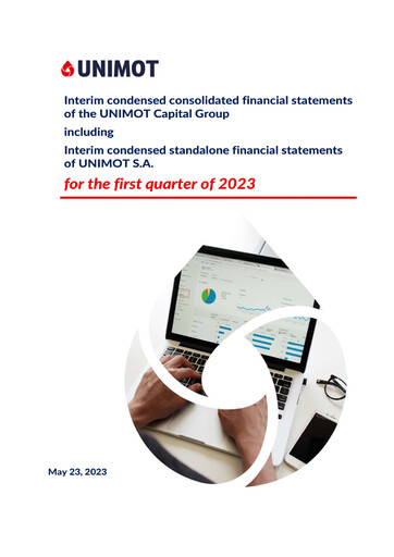 Vorschaubild Unimot Finanzmitteilung 2023-q1