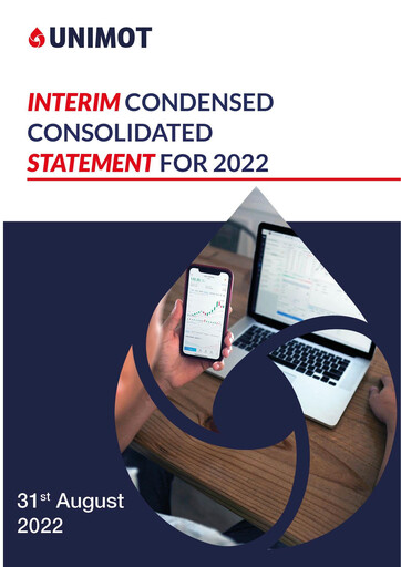 Miniature Unimot Rapport semestriel 2022-h1