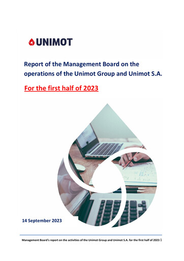 Miniature Unimot Rapport semestriel 2023-h1