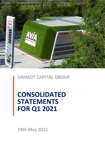 Miniature Unimot Rapport trimestriel 2021-q1