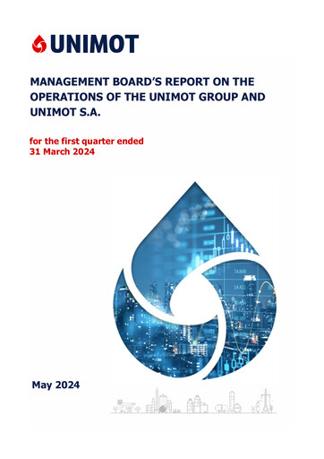 Miniature Unimot Rapport trimestriel 2024-q1