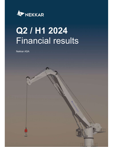 Thumbnail Nekkar ASA Half-year Report 2024-h1