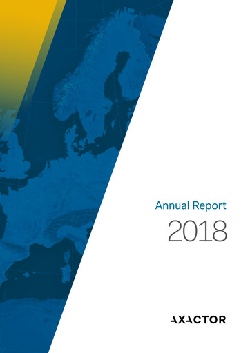 Thumbnail Axactor ASA Annual Report 2018