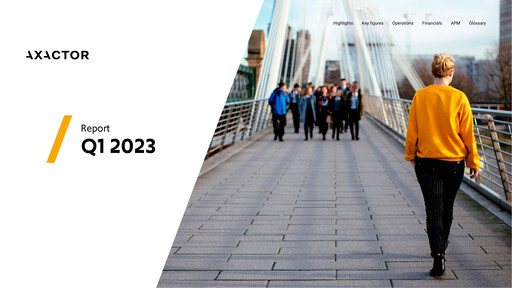 Vorschaubild Axactor ASA Quartalsbericht 2023-q1