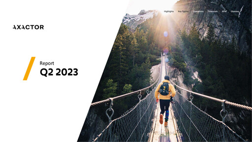 Vorschaubild Axactor ASA Quartalsbericht 2023-q2