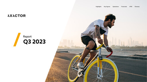 Vorschaubild Axactor ASA Quartalsbericht 2023-q3