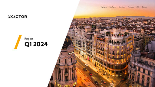 Vorschaubild Axactor ASA Quartalsbericht 2024-q1