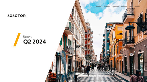 Vorschaubild Axactor ASA Quartalsbericht 2024-q2
